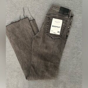 rag and bone mid rise boot cut Peyton jeans